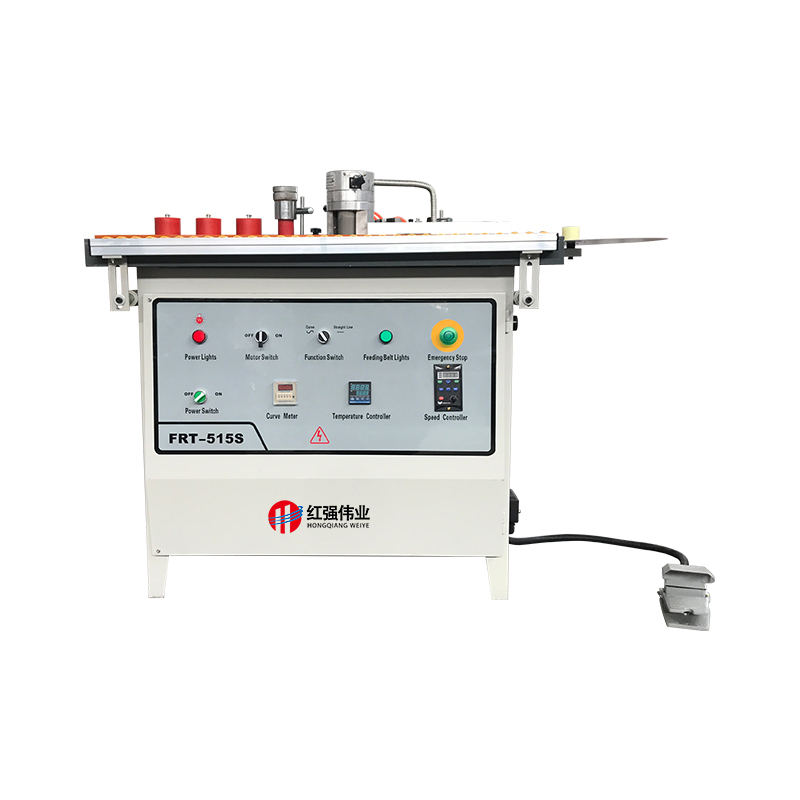 Curve and straight manual edge banding machine 